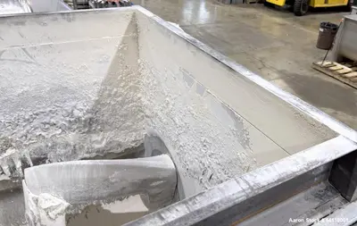 Aaron Process 300 Gallon Sigma Blade Mixer Extruder. 450 Gallon Total Capacity.
