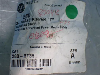 New | in-Stock ALLENBRADLEY 280RT35 Connector Accessories Ohio US | HGR 24 #1129938