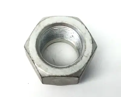 7/8"-14 | Steel Nylon Insert Lock Nuts Zinc Plated  LOT OF 6 - New