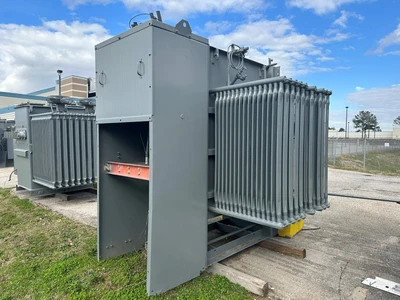 2000 KVA GE Silicone Transformer 13.8 KV Pri, 480Y/277V Sec