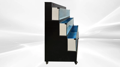 171-0324 60" Live Seafood Self Contained Sea Water Lobster Tank Cooler