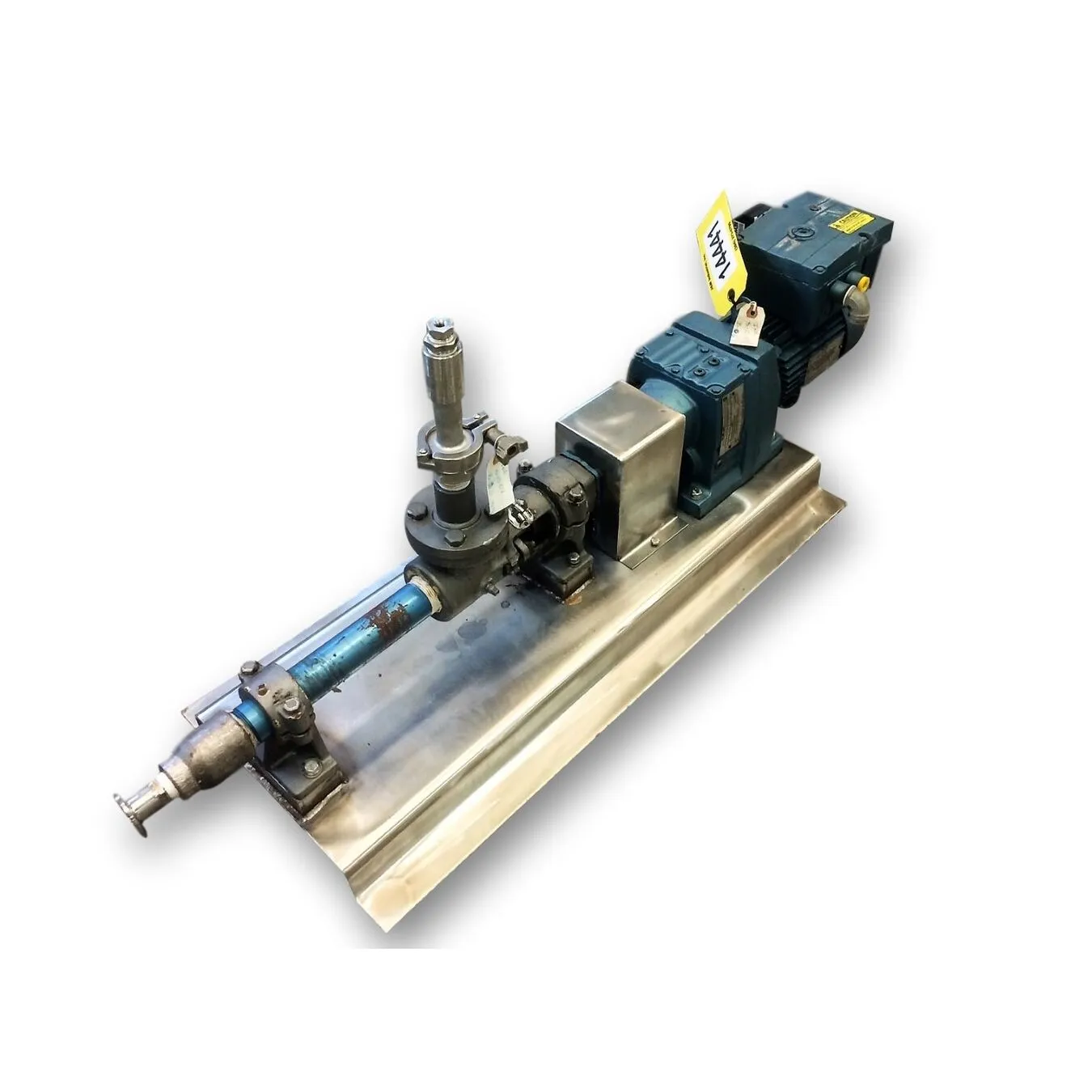 Used Robbins & Myers Moyno 1 HP SSB Progressive Cavity Stainless Steel Pump