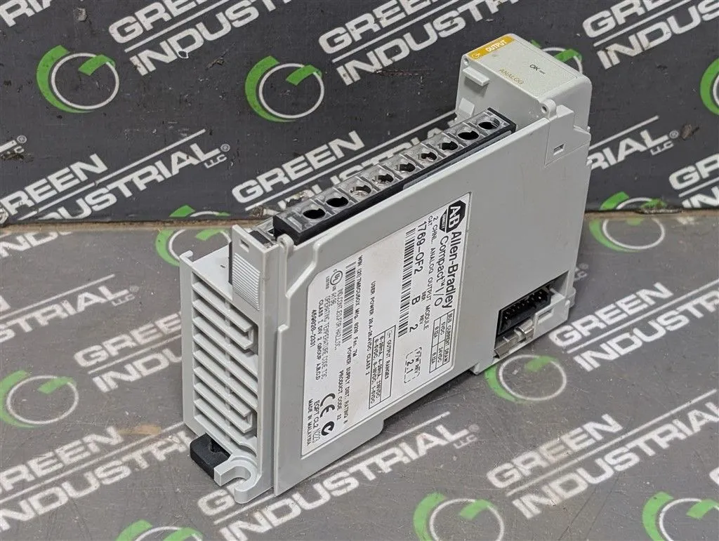 Allen-Bradley 1769-OF2/B Compact I/O Analog Output Module Rev 2 No Cover Used
