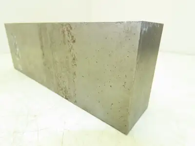 4142 Alloy Steel Flat Bar Stock 2"x 3-1/2"x 10-5/8" Rectangle 22lbs