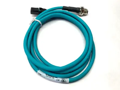 New | in-Stock Turck Double End Ethernet Cordset RJ45 Male M12 Female U-17238 Cable & Wire Michigan US | Maverick Industrial Sales #1391310