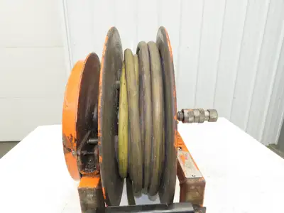 Hannay Reels 716-19-20J SR Retractable Industrial Air Hose Reel 1/2" X 40'