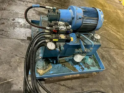 5000 LBS x 60" x 48" AUTOMATIC HANDLING HYDRAULIC UPENDER / FLIPPER: YOBRO #25093