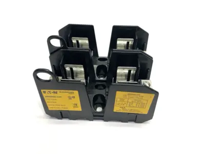 USED EATON FUSE BLOCK CLASS J 2-POLE 60A 600V