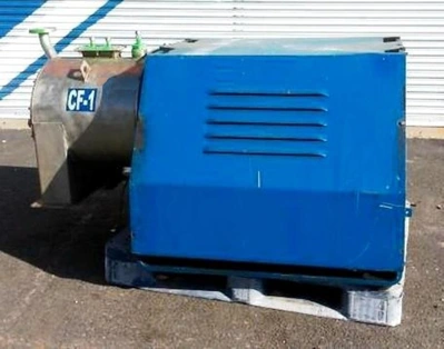 (2) Krauss-Maffei SZ 21 single-stage pusher centrifuges, SS.