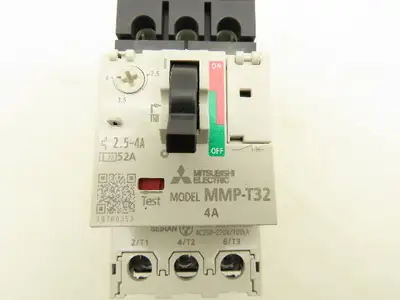 Mitsubishi Electric MMP-T32 Magnetic Motor Protection Circuit Breaker 4A 3P 600V