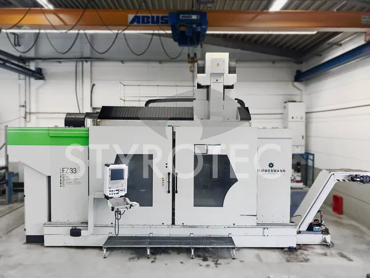 Used 2013 ZIMMERMANN FZ 33 COMPACT Gantry Machining Centers (incld. Bridge & Double Column) DE | Styrotec GmbH & Co KG 7 #179465