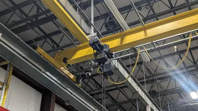 R&M 1 Ton Cranes - Overhead, Bridge | Highland Machinery & Crane (3)