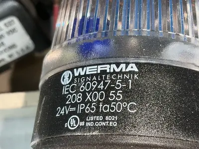 Used SPEAKER, WERMA _UNKNOWN_ Lighting Ohio US | HGR 24 #1488534