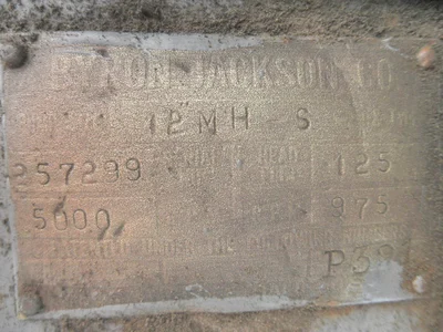 USED BYRON JACKSON 12MH-S