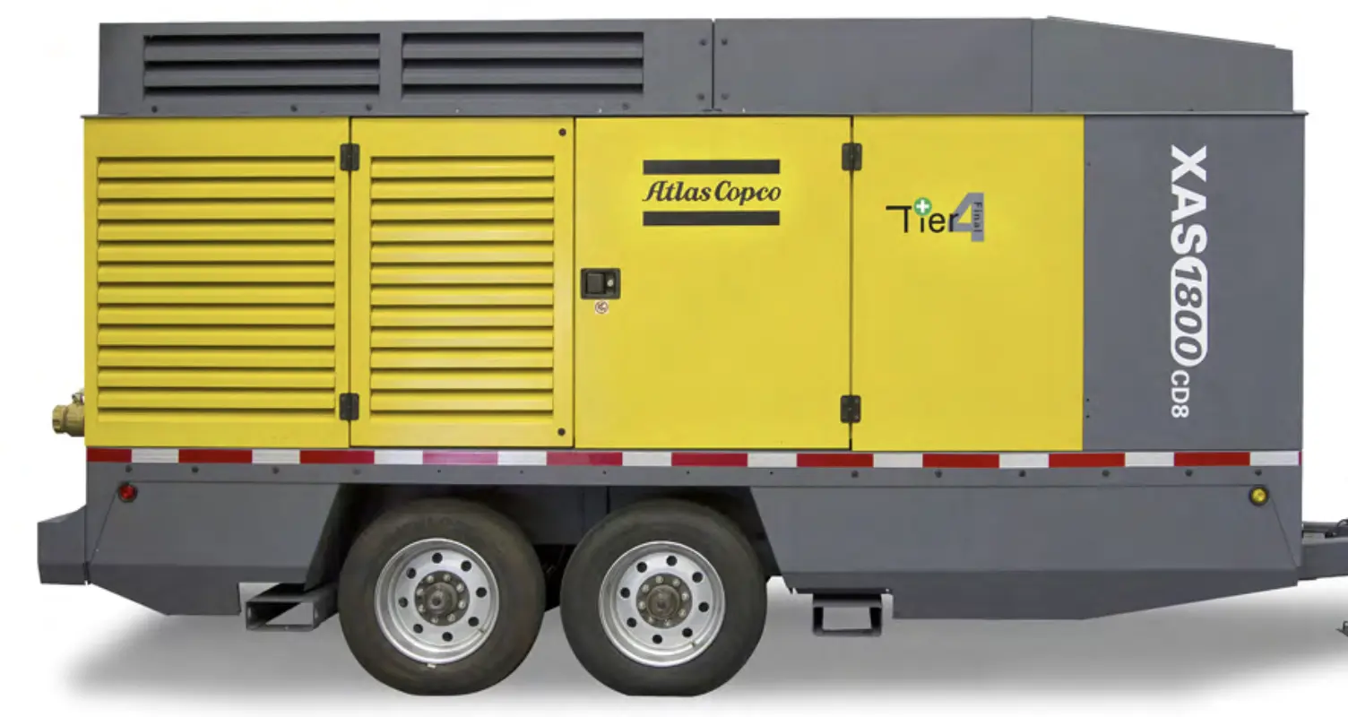 New ATLAS COPCO XAS 1800 CD8 Portable Air Compressors | BARBEN IND LTD