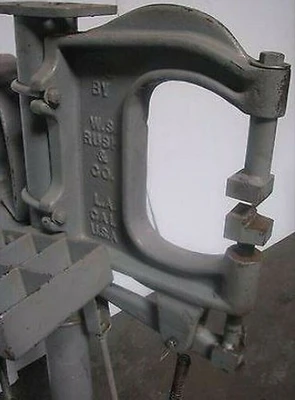 Vintage Air Operated Riveter Model A-3 Rivet Machine Press Punch Antique Nice