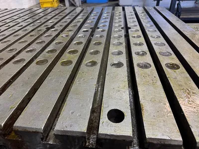 Tee Slotted Bed Plate Bed Plate Surface Tables & Bed Plates | Bowland Trading Ltd (7)