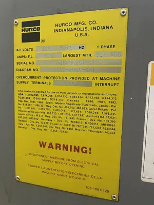 135 TON X 8' CINCINNATI HYDRAULIC PRESS BRAKE: STOCK #15770