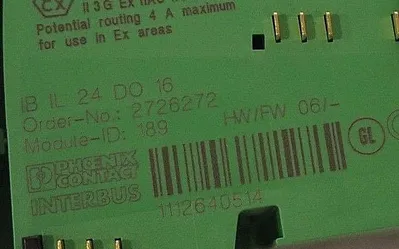 NEW PHOENIX CONTACT 2726272 DIGITAL OUTPUT TERMINAL BLOCK