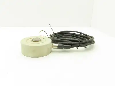 Kyowa LCK-A-200KN Thin Compression Load Cell 200 Kilo-Newtons 1-10V With Cable