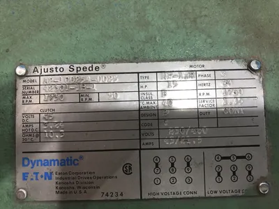 USED 1982 V AND O V AND O 75ST PRESS