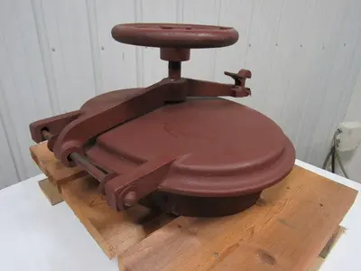 18"x24" New Cast Iron Round Ship Style Bulkhead Access Door/Hatch