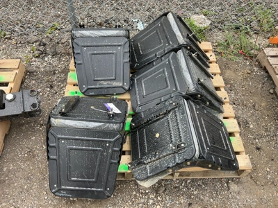 Used LOT OF (5) MINI EXCAVATOR SEATS Construction Equipment Parts Michigan US | Miedema Asset Management Group #1579273