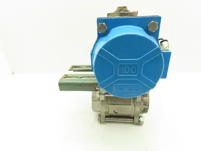 BI-TORQ IS3PT20100SR Pneumatic Actuator With 2" Ball Valve Quarter Turn
