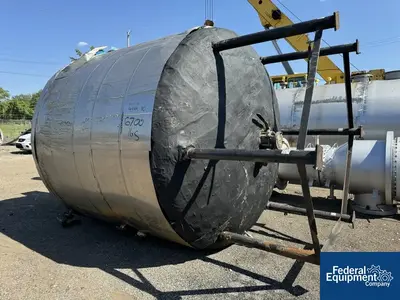 USED Alloy Fabricators 2,500 Gal Alloy Fab Kettle, 304 S/S, 5/100#