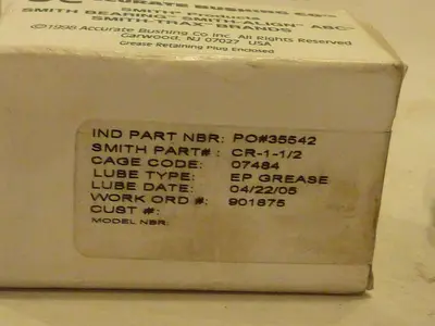 NEW SMITH BEARING CR-1-1/2