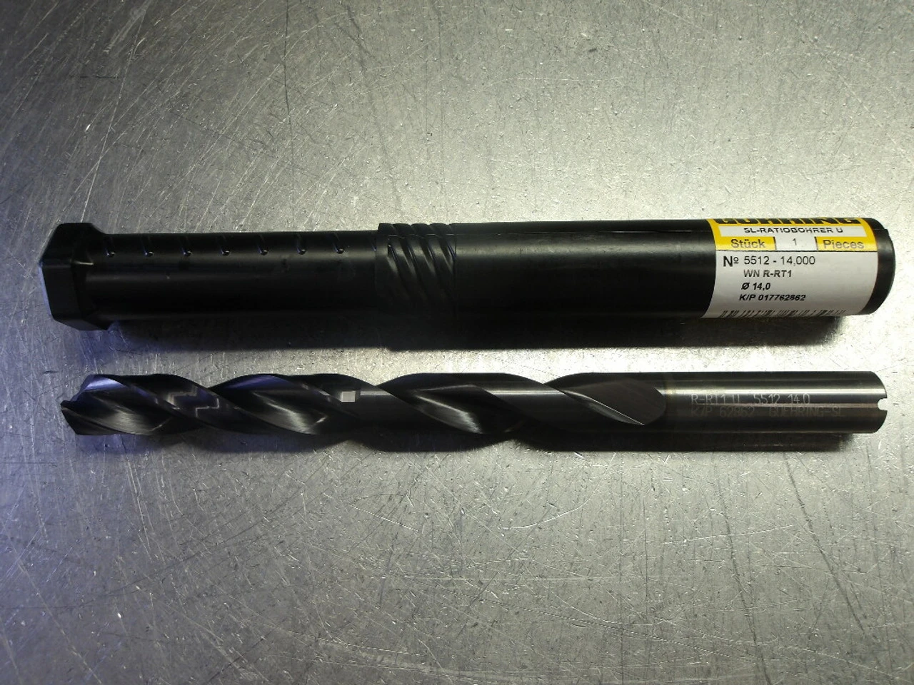 Guhring 14mm Coolant Thru Carbide Drill 14mm Shank 9055120140000 (LOC2559)