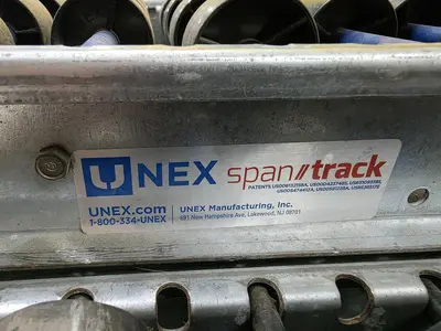 Used UNEX SPAN TRACK Conveyors Wisconsin US | Packer City Sales #1318495