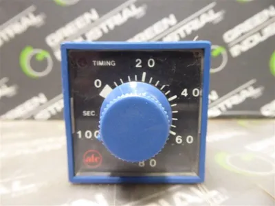 ATC Series 319 on Delay Adjustable Time Delay Relay 0 - 100 Seconds Used