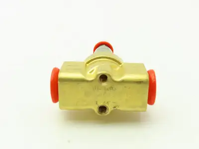 Honeywell Skinner 713N3 Solenoid Valve 3-Way NO 600 PSI 1/4" NPT Brass