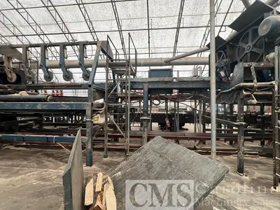 USED BREWER COMPLETE SCRAGG MILL & PALLET CUT STOCK LINE