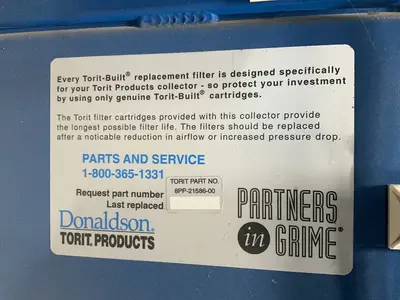Used DONALDSON TORIT TD 486 QD Dust Collectors Ohio US | HGR 24 #1568440