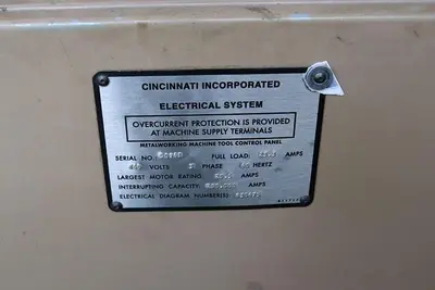 Used 1998 CINCINNATI CBII 90-350 Press Brakes Michigan US | RAB Industries, Inc. #184322