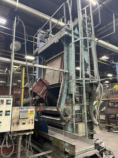 Used WHEELABRATOR 14 SUPER II TUMBLE BLAST FINISHING MACHINE (SALE PENDING) Tumble Shot Blaster (Tumblast) Ohio US | World Equipment and Machine Sales #801286