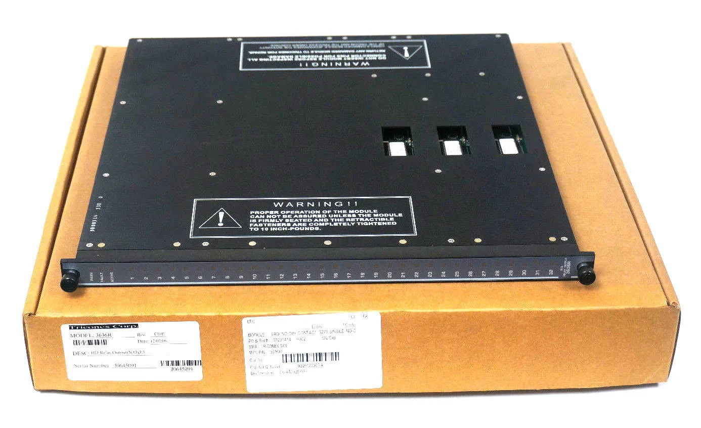 NEW TRICONEX 3636R RELAY OUTPUT MODULE