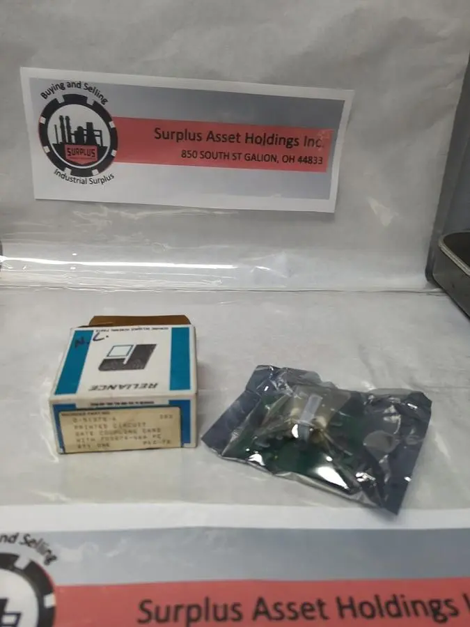 New | in-Stock RELIANCE ELECTRIC 0-51378-6 Conveyor Parts | Surplus Asset Holdings #1218152