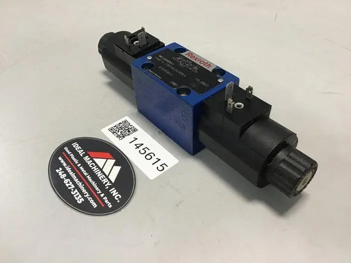 Used REXROTH 4WE6J70/HG24N9K4 Valves/Fittings Michigan US | Ideal Machinery #602153