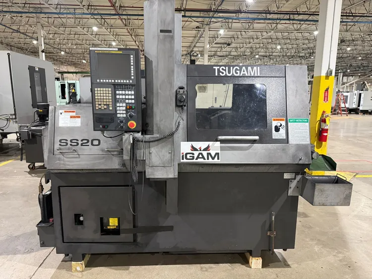 Used 2008 TSUGAMI SS20 Swiss Type Automatic Screw Machines Michigan US | iGAM Industrial Marketplace #1466591