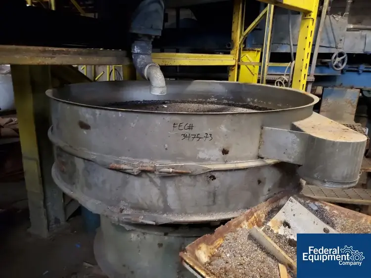 Used Kason 60" Kason Screen, 1 deck, S/S Circular Screeners Ohio US | Federal Equipment Company #131372