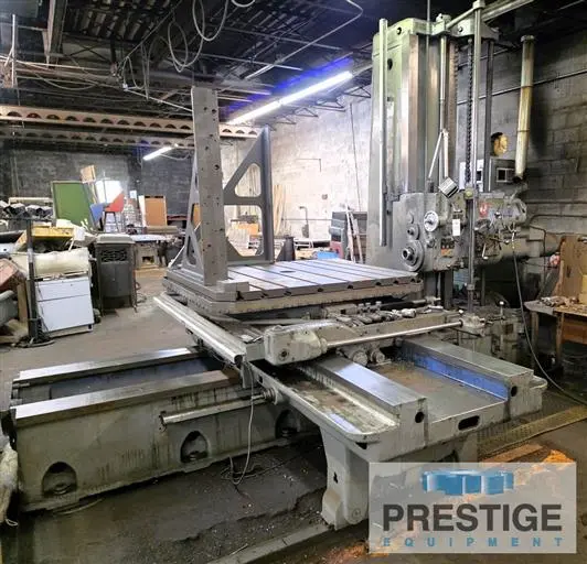 Used GIDDINGS & LEWIS 340-RT Horizontal Table Type Boring Mills New York US | Prestige Equipment #1293562