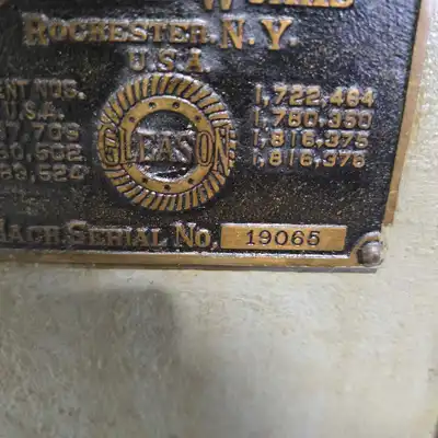 GLEASON #3 BEVEL GEAR GENERATORS STRAIGHT | Piselli Enterprises (9)