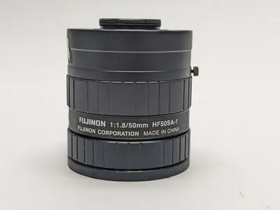HF50SA-1 | Fujinon  Machine Vision Camera Lens f1:1.8 50mm C-Mount - Used
