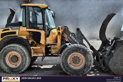 Used 2015 VOLVO L45G Wheel Loaders Louisiana US | Proxy Equipment #1377577