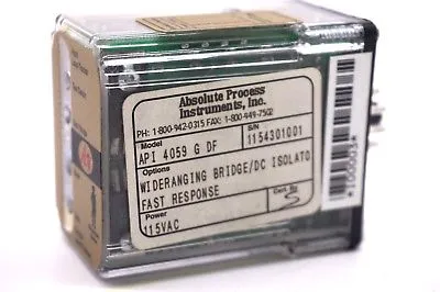 NEW ABSOLUTE PROCESS INSTRUMENTS API 4059 GD F LOAD CELL TRANSMITTER API4059GDF