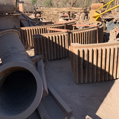 BML Minerals 15ft Dia. x 20ft Long Ball Mill