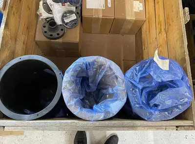 NEW GEMINI 9.5" 75A CYLINDER LINER PN: 3031511M 75A